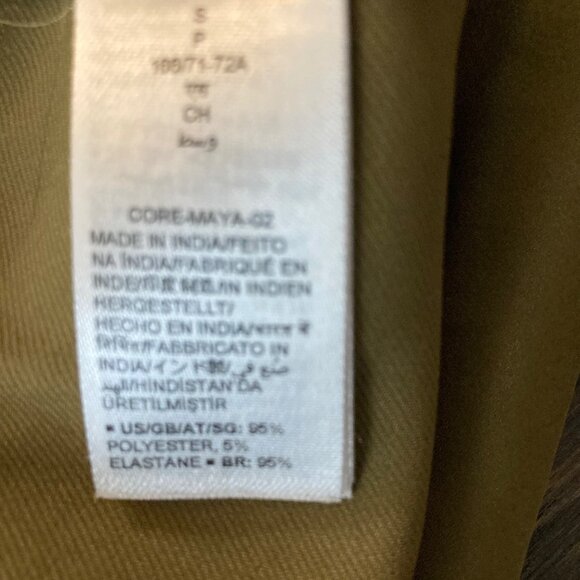 Womens The Drop Silky Slip Skirt Green S Polyester Elastane - Picture 6 of 8